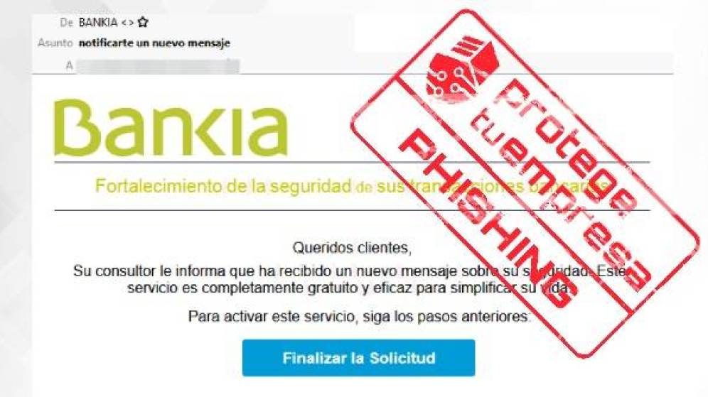 bankia phising