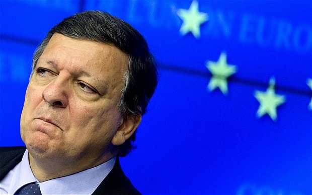 Barroso pasará el arco de seguridad en Bruselas