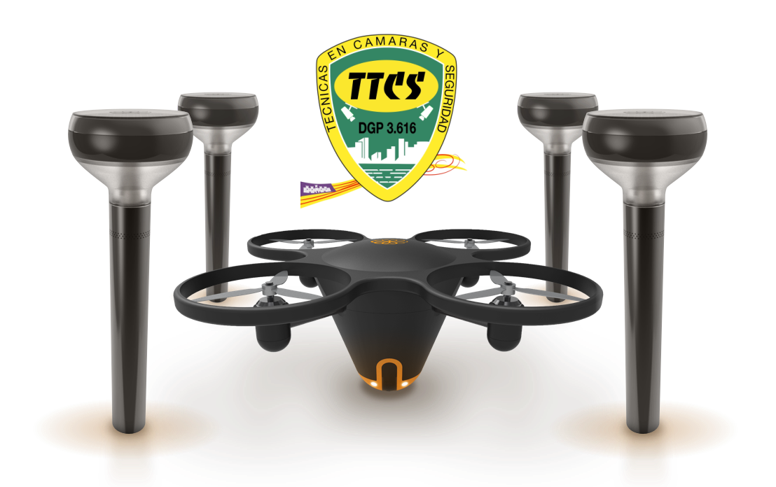 dron seguridad perimetral